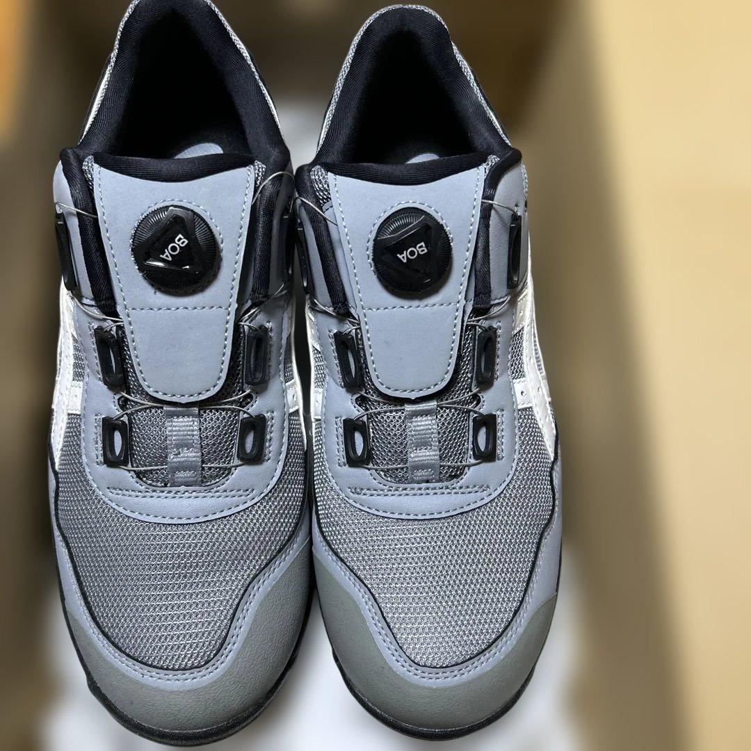 ASICS BOA安全靴　CP209 BOA安全靴 26.5cm グレー