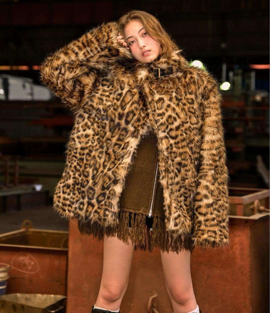 タグ付き新品未使用 aclent fauxファースタンドカラーコート M - メルカリ