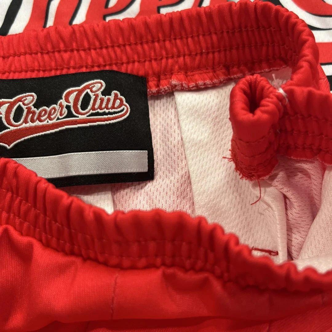 チアクラブ ユニフォーム 上下セット リボン付き 値下げしました