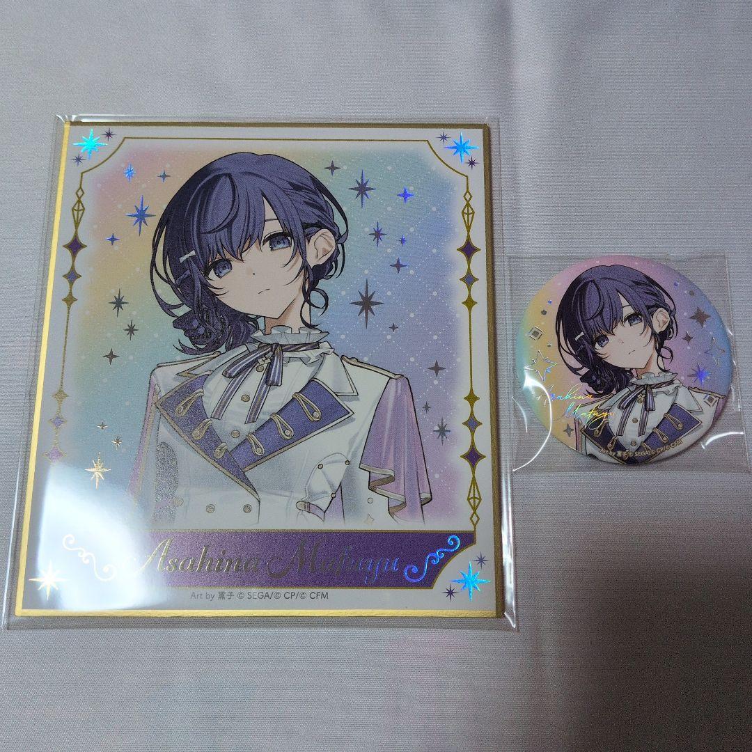 プロセカ5周年 感謝祭グッズ ミニ色紙 缶バッジ 朝比奈まふゆ - メルカリ