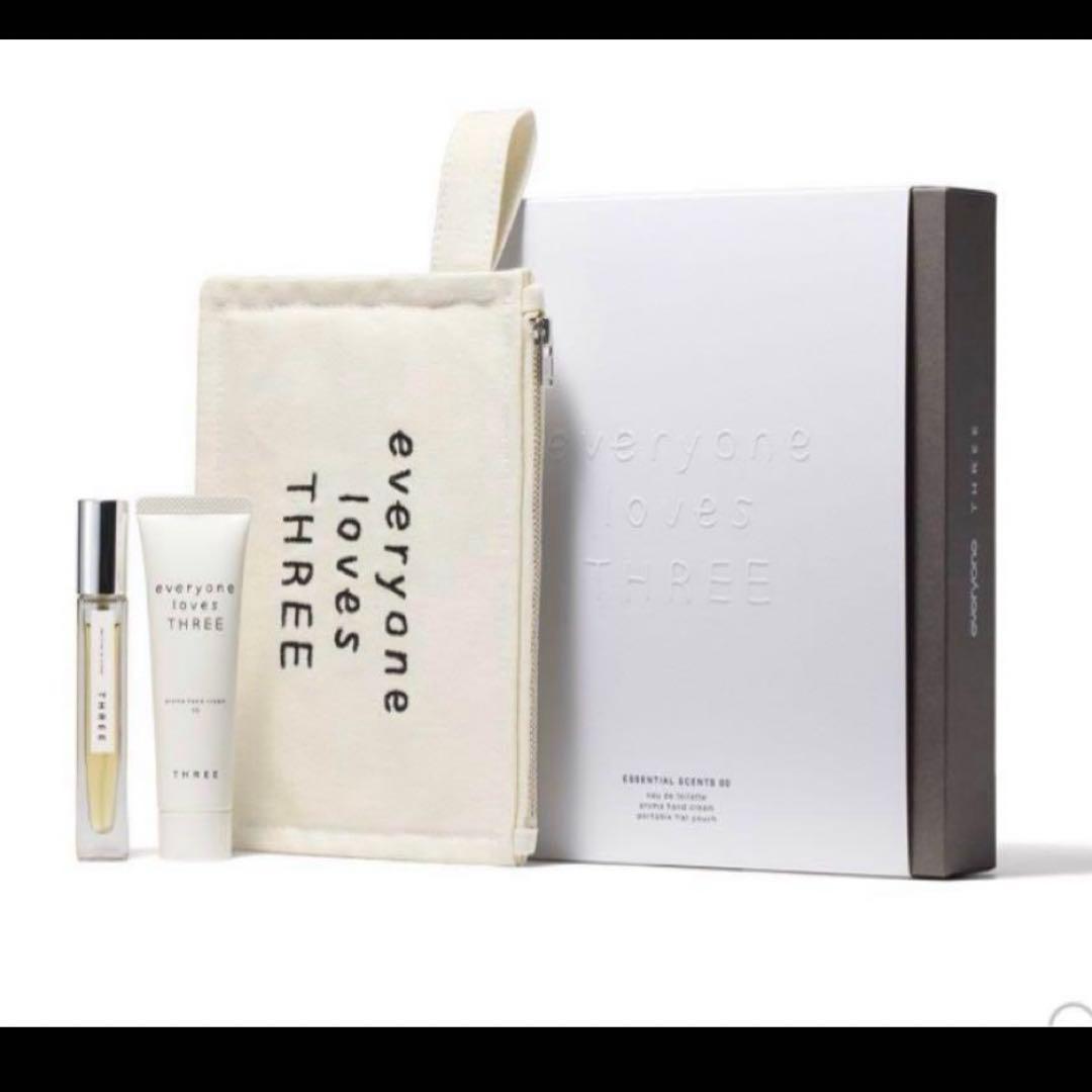 新品 THREE エッセンシャルセンツ 00 everyone キット