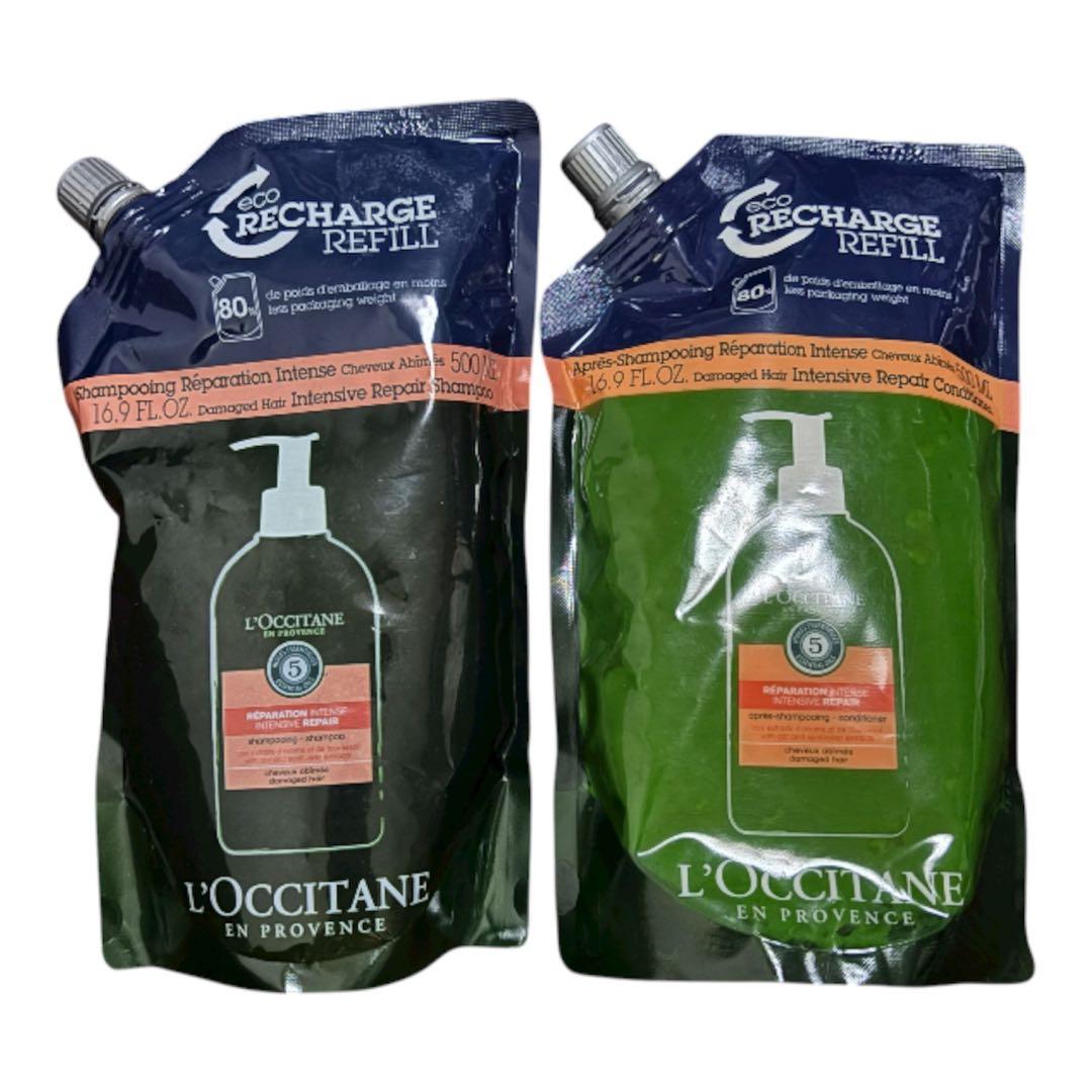 L'Occitane ファイブハーブスRシャンプー&コンディショナー 詰め替え用