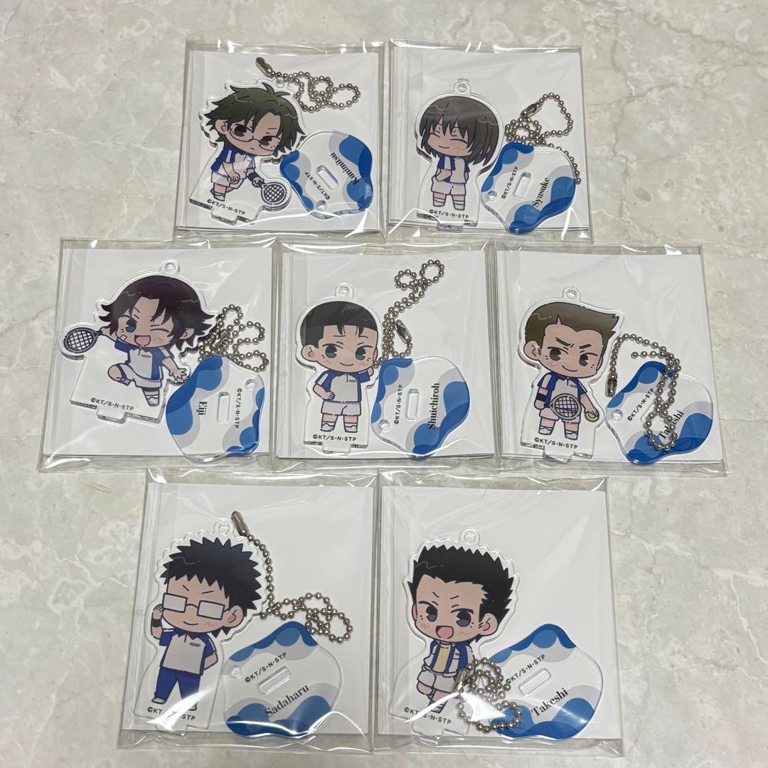 テニプリ アクリルキーホルダー 青学 手塚 不二 菊丸 大石 河村 乾 桃