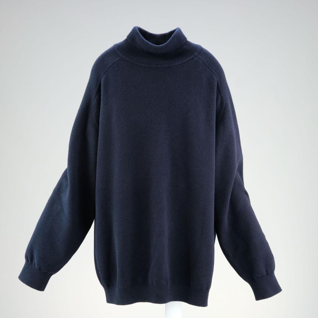 美品 BATONER バトナー ニット ハイネック タートルネック 22AW - メルカリ