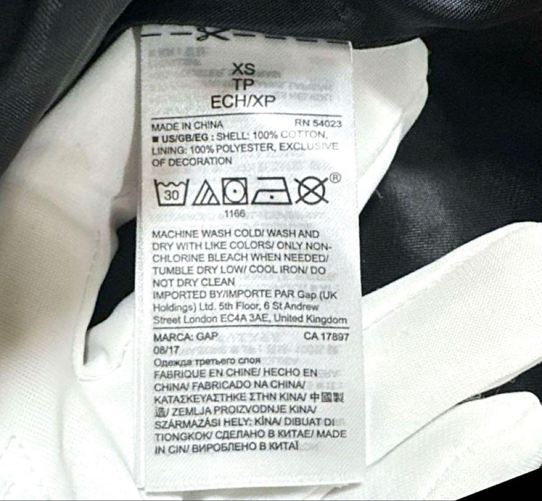 E*A様 美品 GAP ギャップ ナポレオンジャケット ショート丈 金ボタン