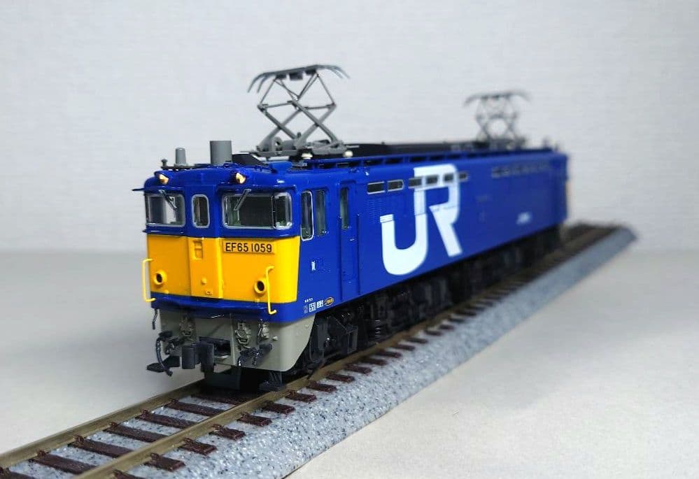 KATO　HO1-308 HOゲージ　EF65-1059　加工品ジャンク品 Yahoo!オークション - KATO 1-308 EF65 1059 JR貨物試験塗色 EF65形 10