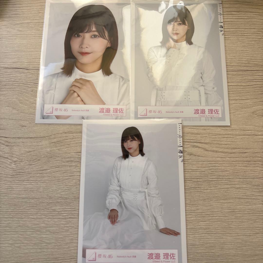 渡邉理佐 生写真 Nobady's fault衣装 セミコンプ - メルカリ