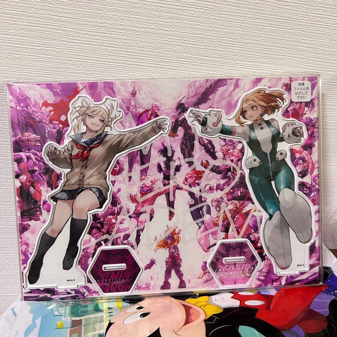 ヒロアカ 原画展 アクリルメガフィギュア ウラビティ トガヒミコ ヒロアカ原画展 限定 アクリルMEGAフィギュア W ウラビティ