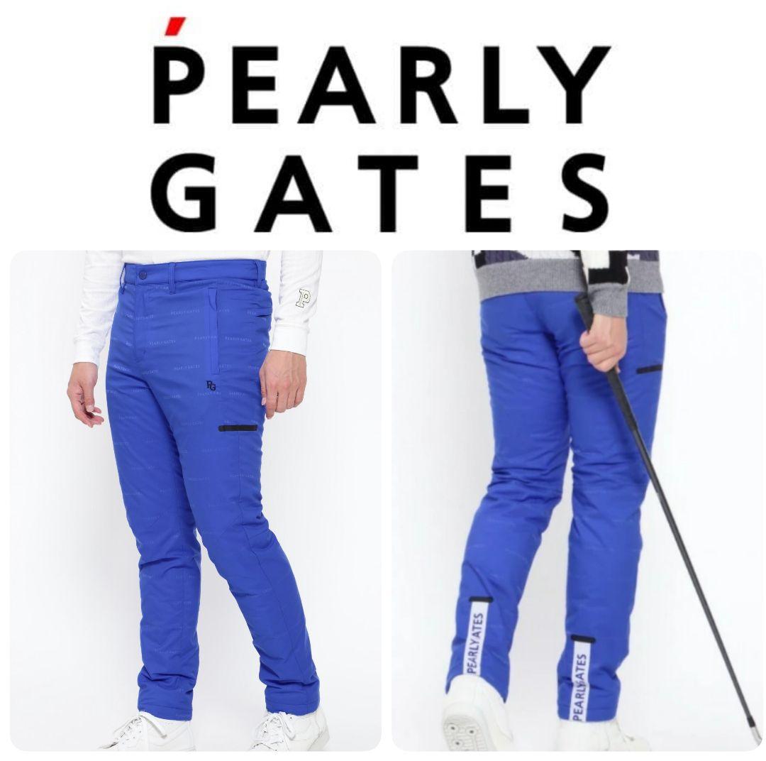 PEARLY GATES ゴルフパンツ 青 メンズ PEARLY GATES(パーリーゲイツ) パンツ｜中古ゴルフウェア通販