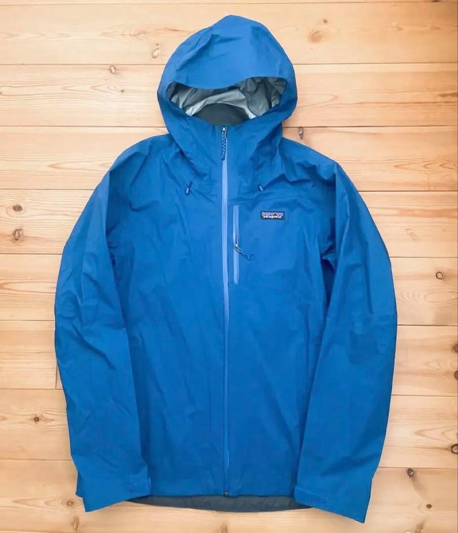 patagonia シェルジャケット　ブルー　M