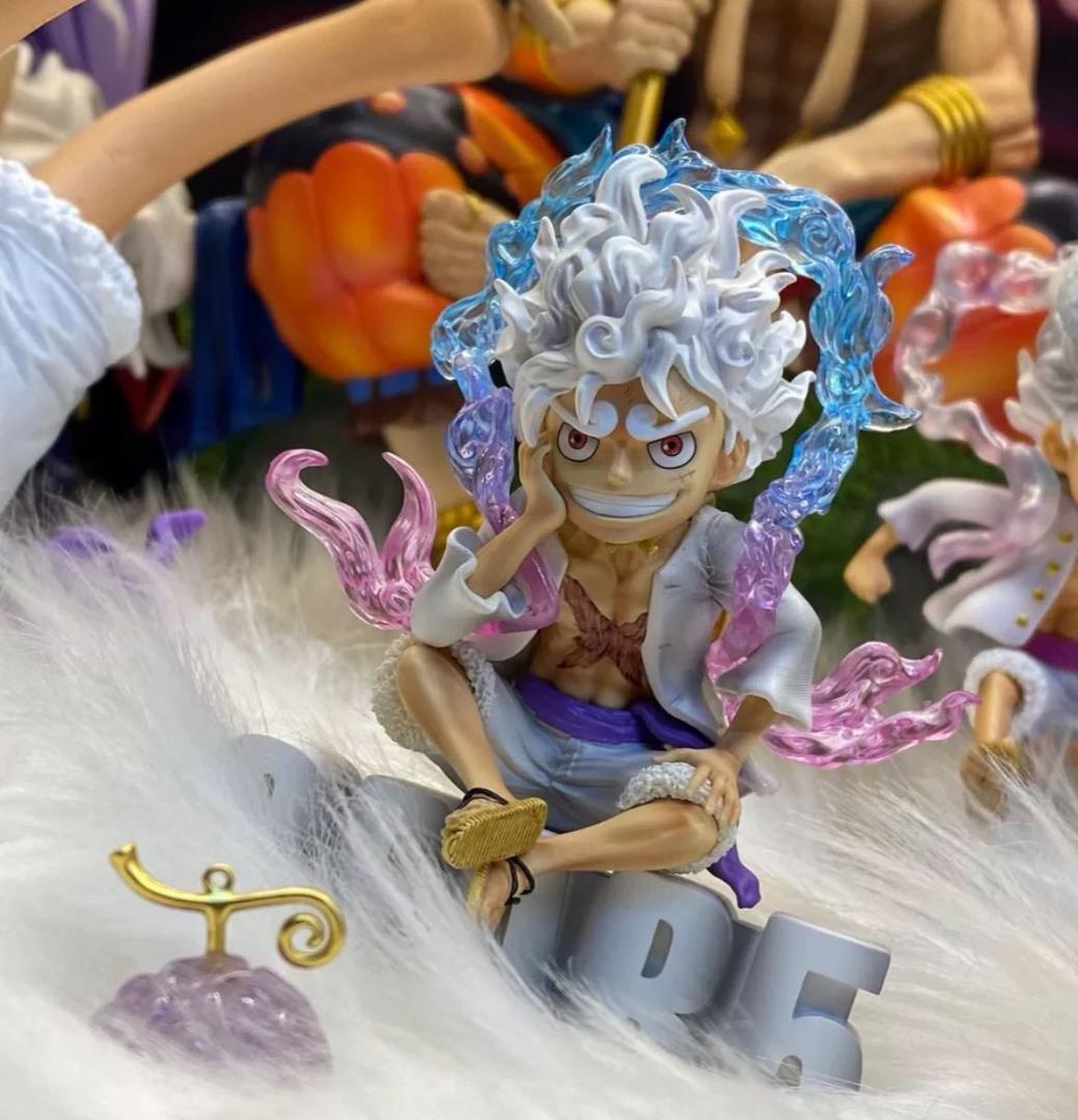 ワンピース WM ギア5 ルフィニカ ガレージキットガレキ スタチュー