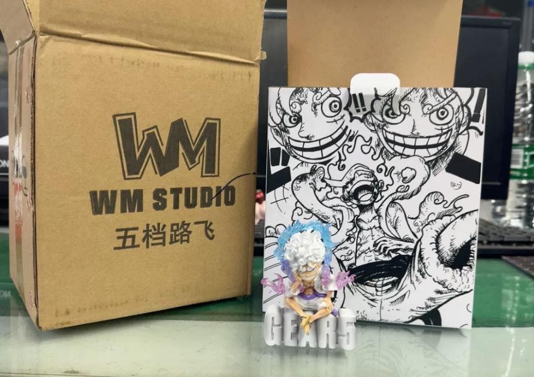 ワンピース WM ギア5 ルフィニカ ガレージキットガレキ スタチュー