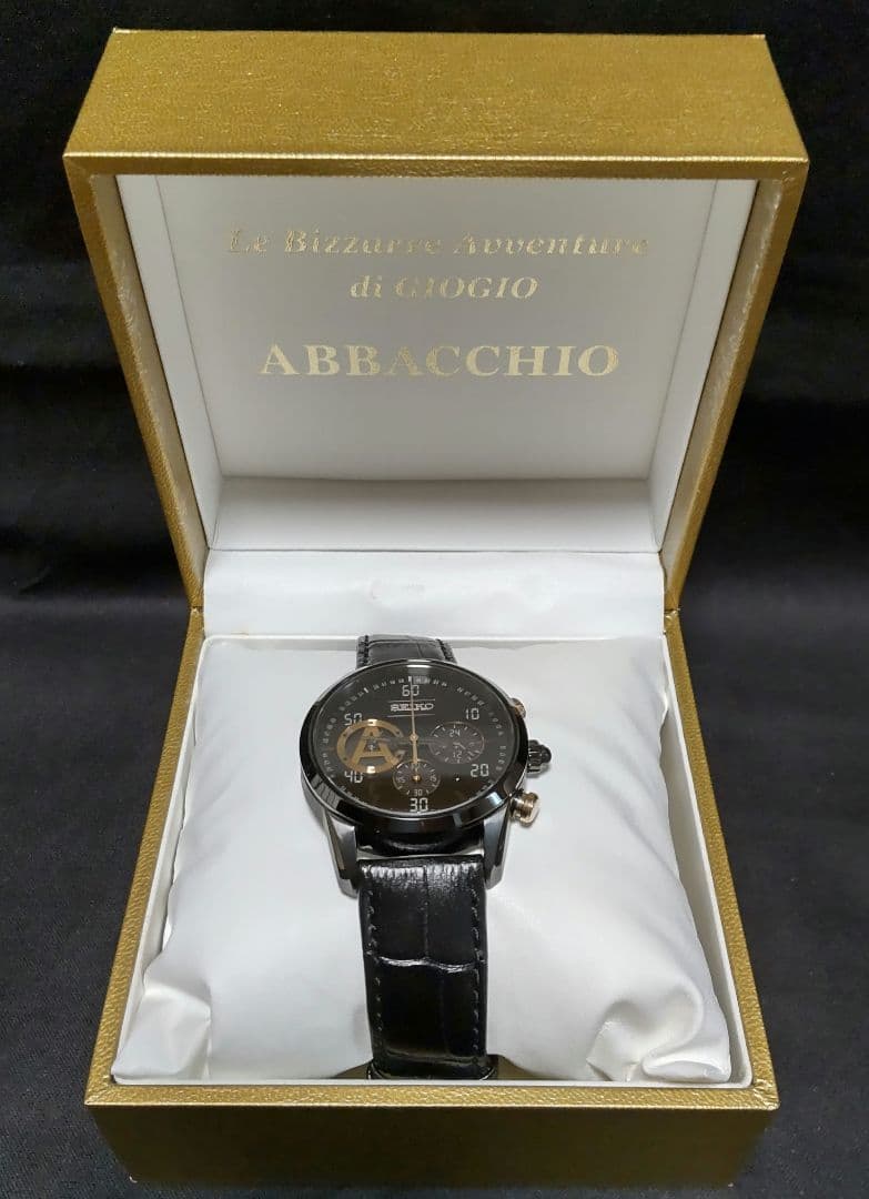 は*。様 SEIKO腕時計 ジョジョの奇妙な冒険 第５部 アバッキオ