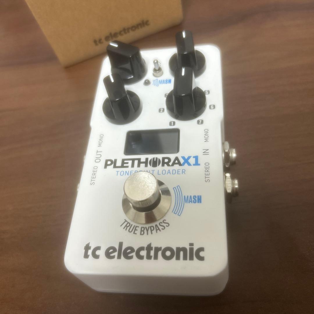 【美品】tc electronic PLETHORA X1 マルチエフェクター