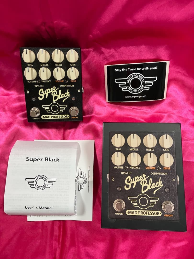 （美品）MAD PROFESSOR Super Black ギターエフェクター