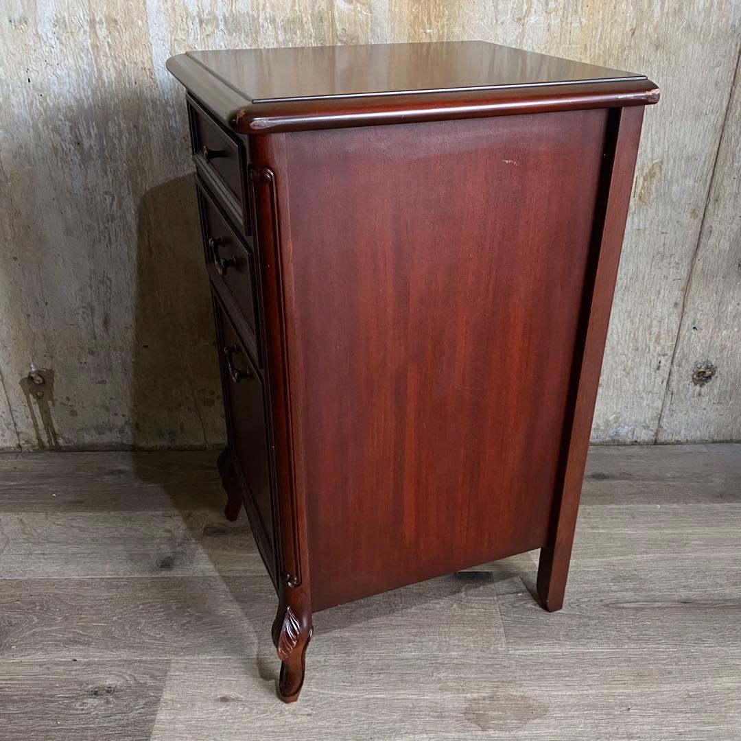 Sri Tokai 東海家具 クラシックスタイル 猫脚 サイドチェスト 3段