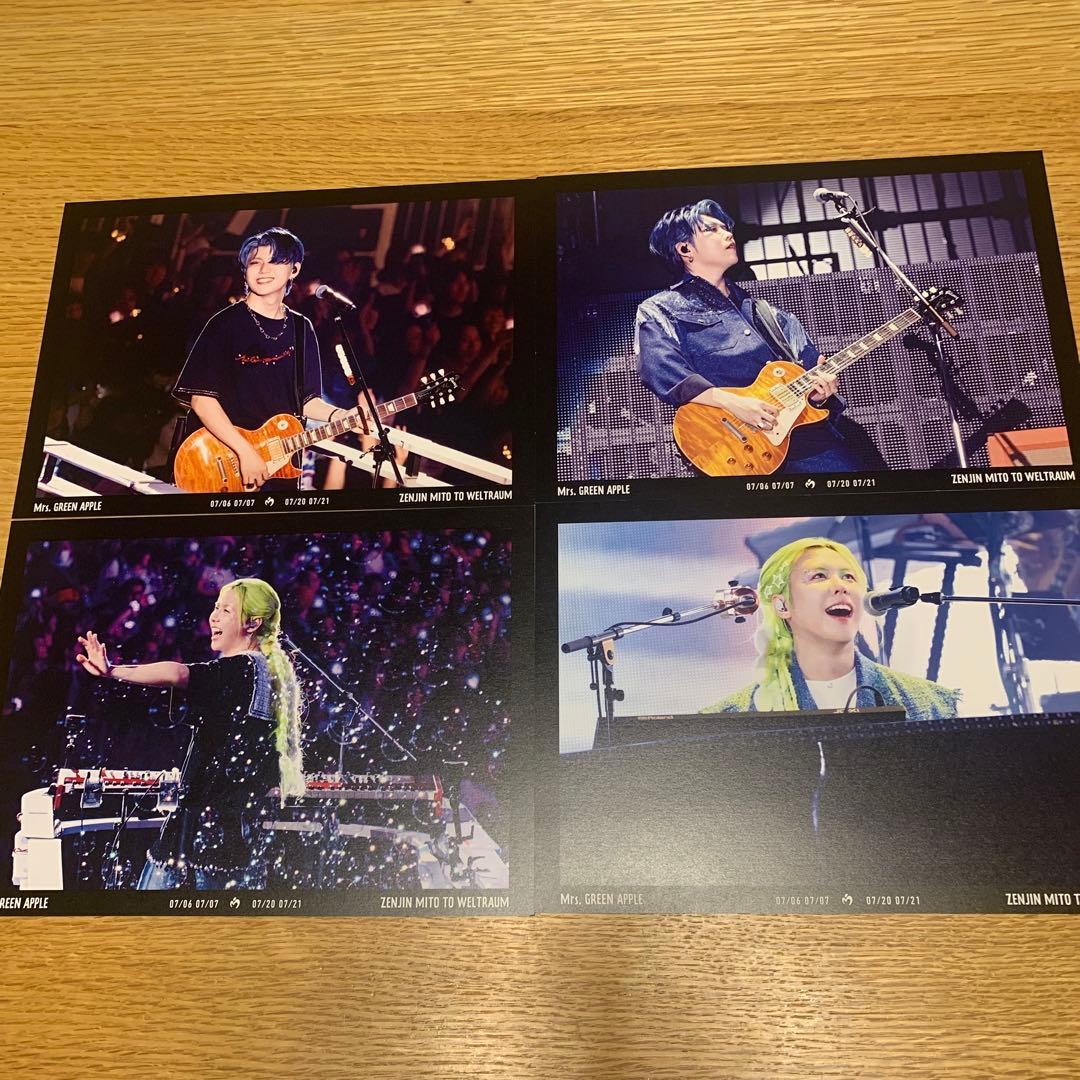 Mrs.GREEN APPLE ゼンジンフォトカード10枚セット - メルカリ