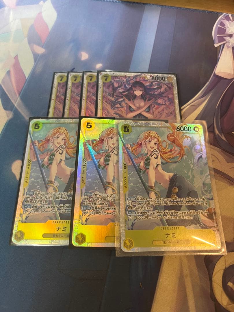 ワンピース カードゲーム ナミ ロビン sr 6枚セット