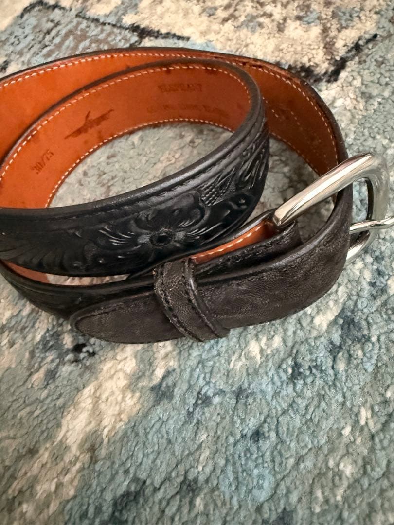 FUNNY ファニー 象革 ELEPHANT クラフト　レザー ベルト