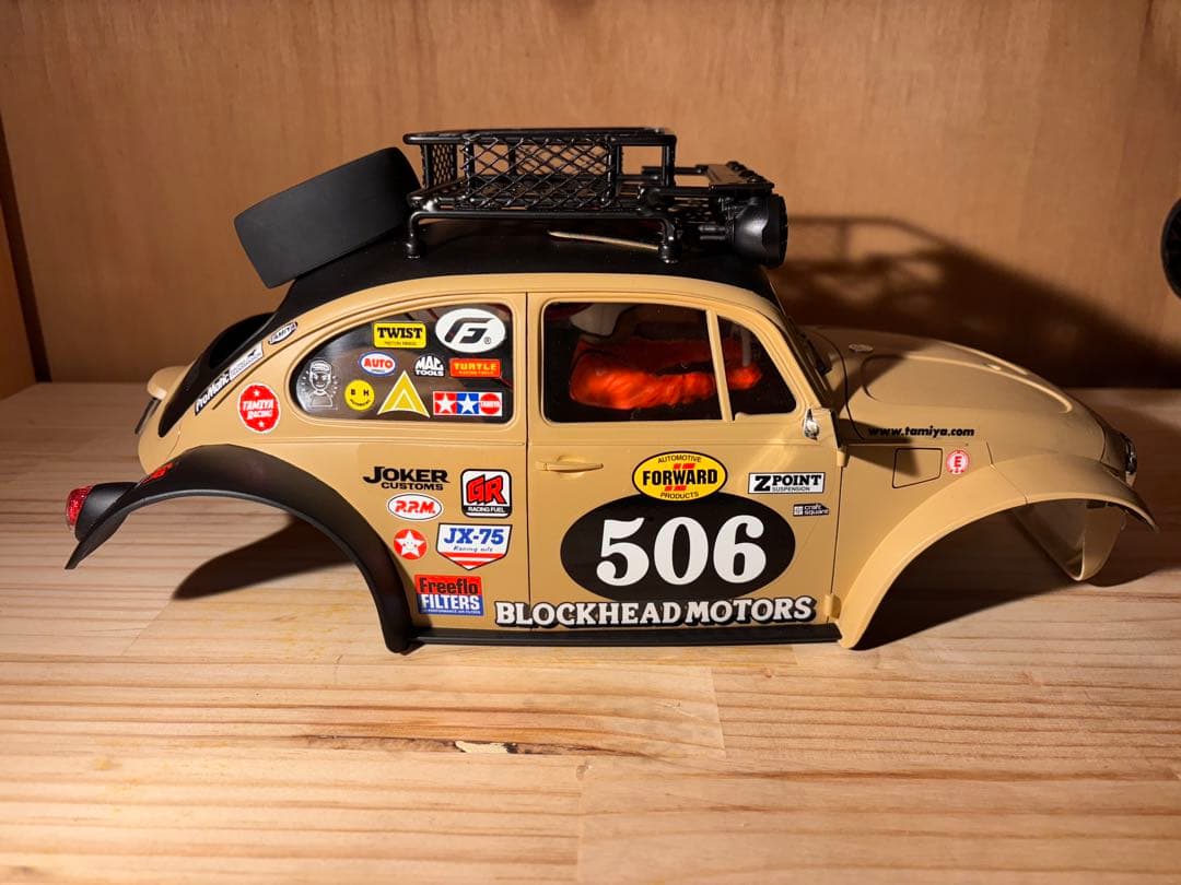 タミヤ ワーゲンオフローダー塗装済み ボディ - メルカリ