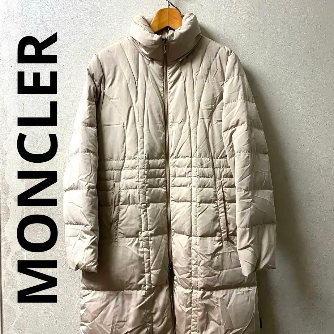 【国内正規品】moncler モンクレール　ダウンコート　ベージュ　ダウン