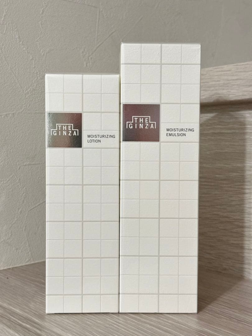 ザギンザモイスチャー化粧水+乳液