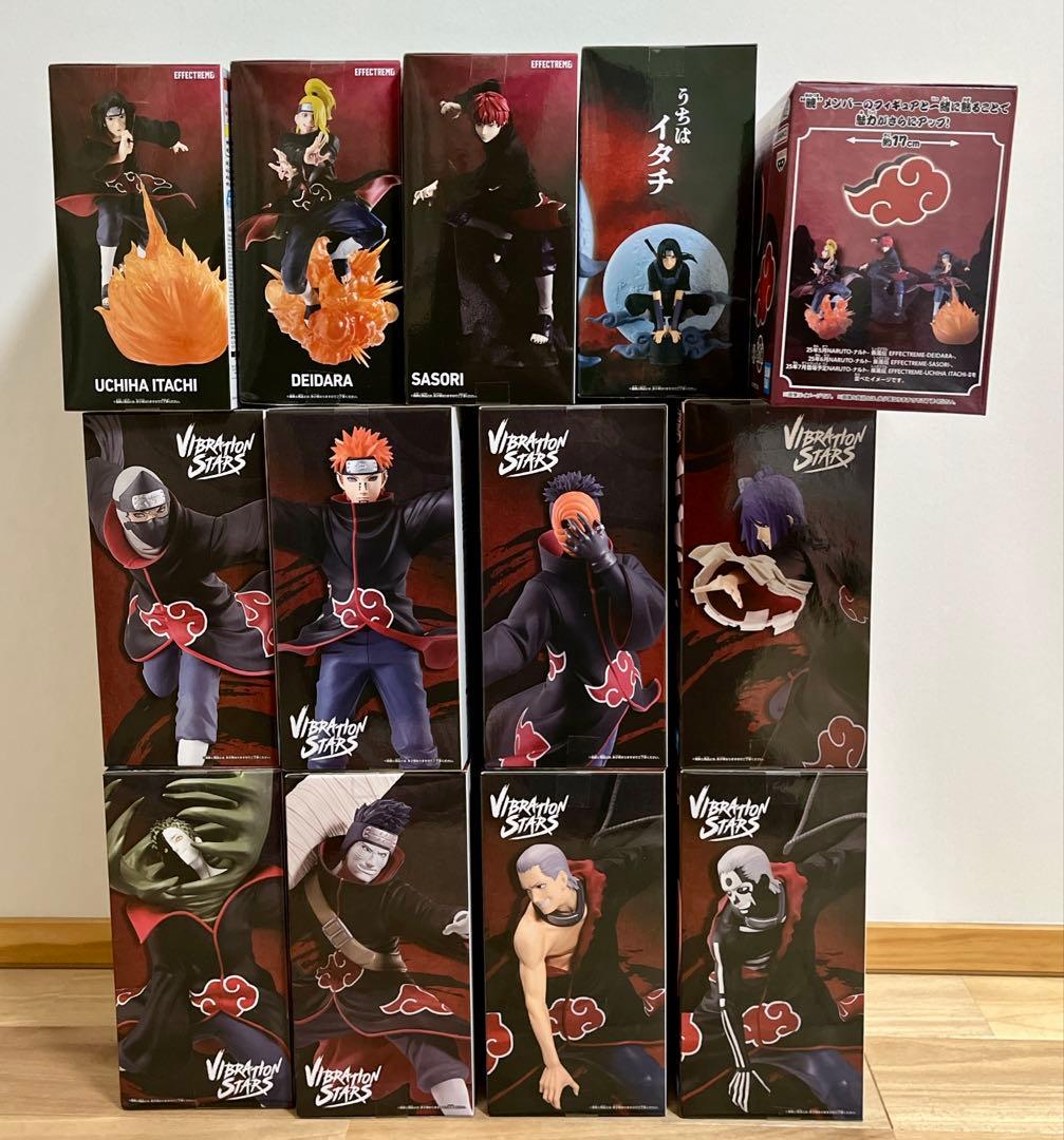 NARUTO 暁 フィギュア コンプリート&イタチセット 合計13点 - メルカリ