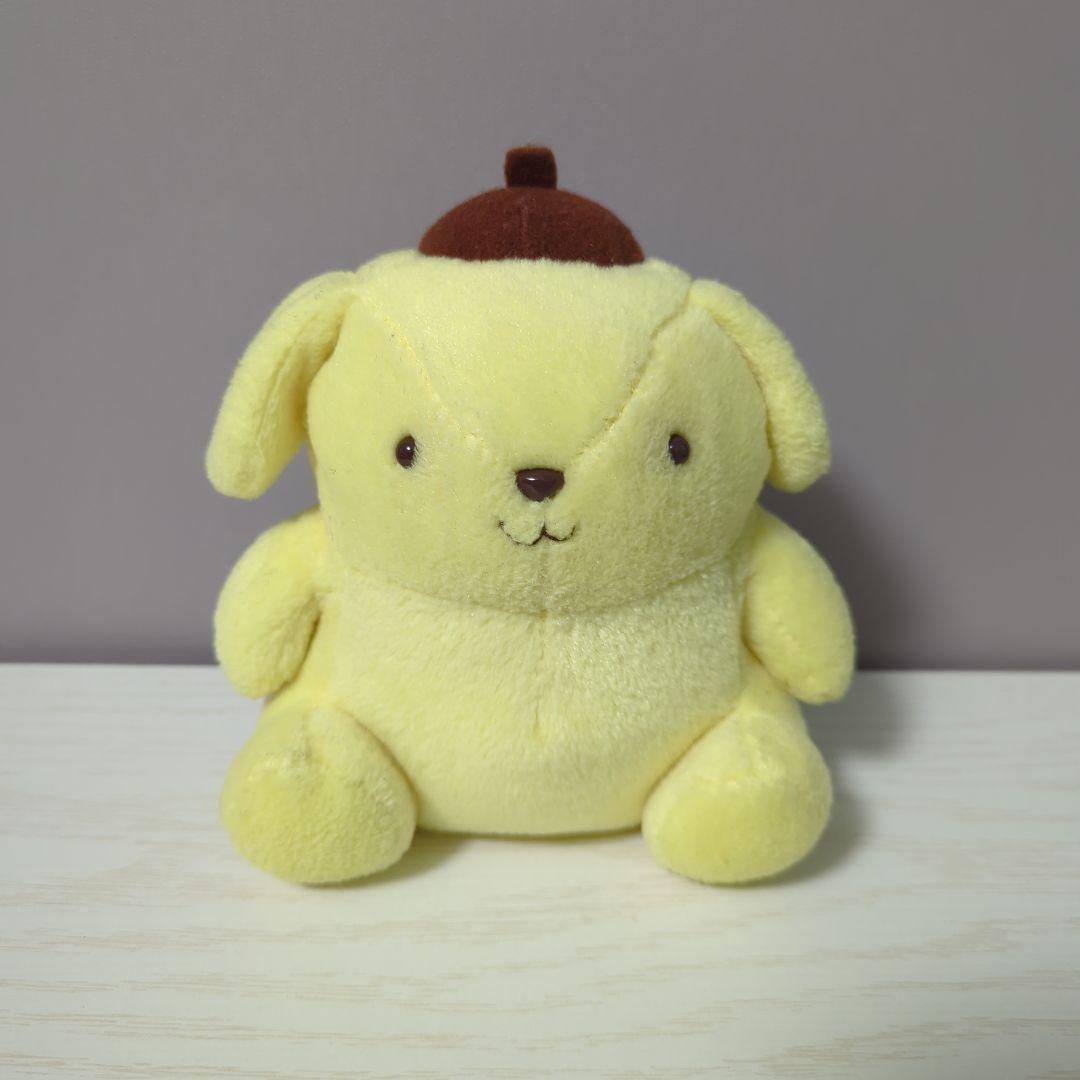 Sanrio ポムポムプリン ぬいぐるみ マスコット レトロ 1999年製