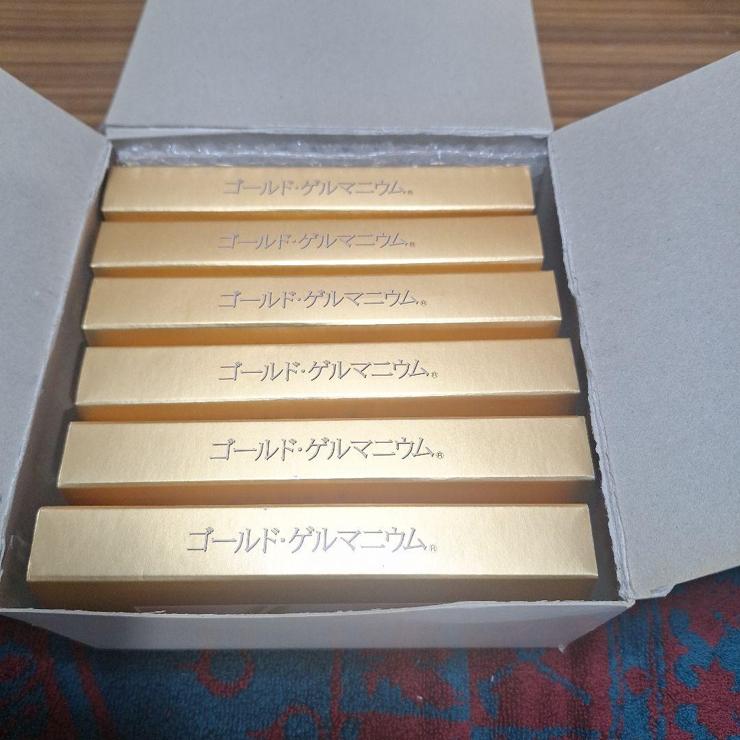ゴールドゲルマニウム　純金ゲルマニウム １０粒プラスタ100枚入り×6セット