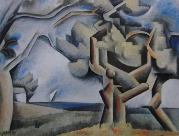 アンドレ・ロート、「Paysage du Bassin d'Arcachon」