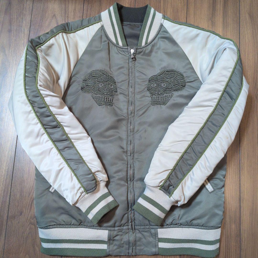 アルファインダストリーズ リバーシブルスカジャン ALPHA INDUSTRIES（アルファインダストリーズ） リバーシブル