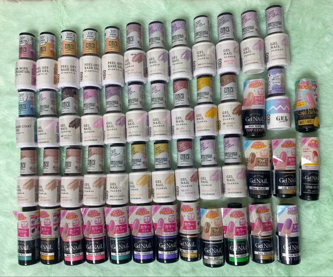 ダイソー セリア ジェルネイル まとめ売り 廃盤