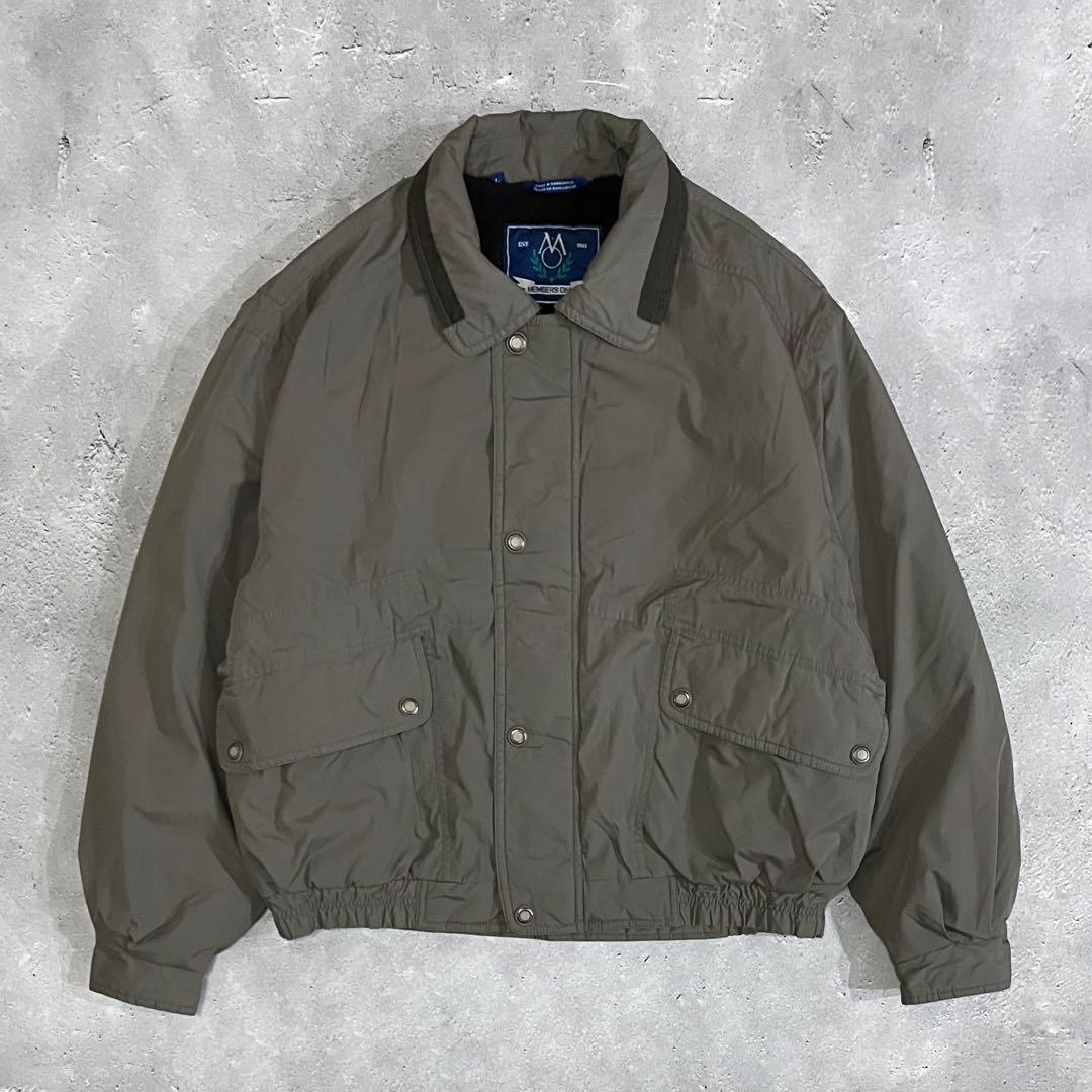 MEMBERS ONLY 中綿入り ブルゾン ミリタリー OLD VINTAGE