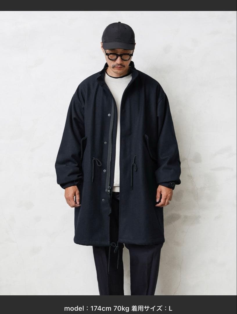 WAIPER M-65 フィッシュテールメルトンコート