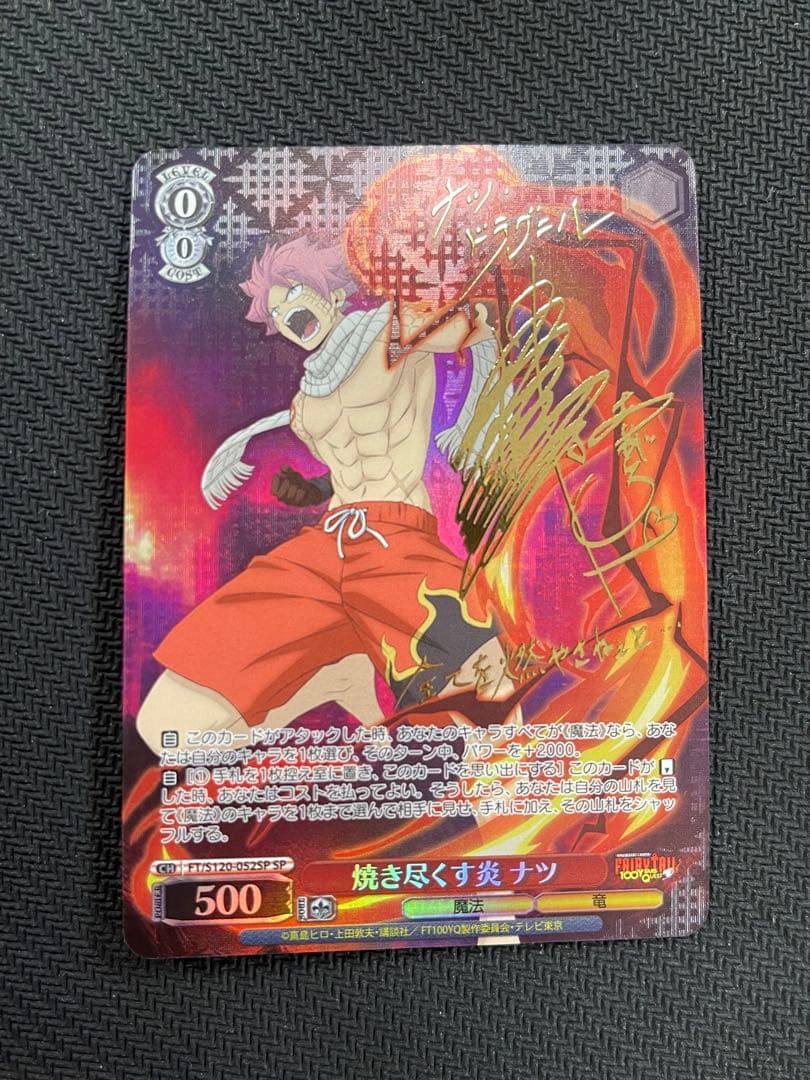 焼き尽くす炎 ナツ SP FT/S120-052SP ヴァイスシュヴァルツ