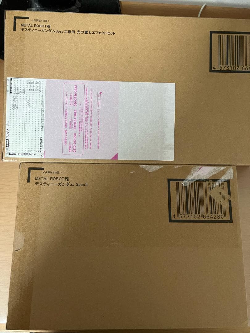 L ROBOT魂デスティニーガンダムspecⅡ　光の翼＆エフェクトセット