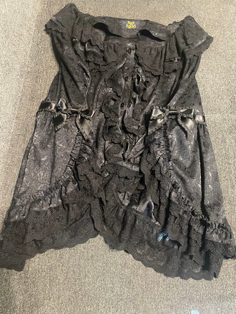 こ*す様 アリスアンドザパイレーツ　姫袖ブラウス　黒