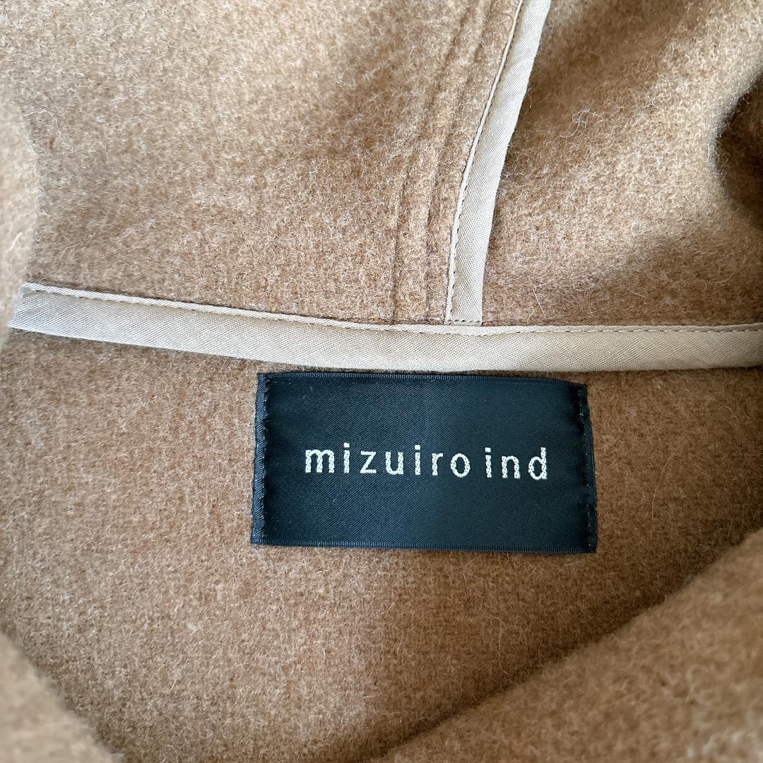 超美品⭐️ミズイロインド Aライン ダッフルコート キャメル Fサイズ