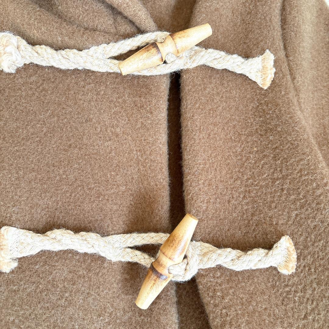 超美品⭐️ミズイロインド Aライン ダッフルコート キャメル Fサイズ