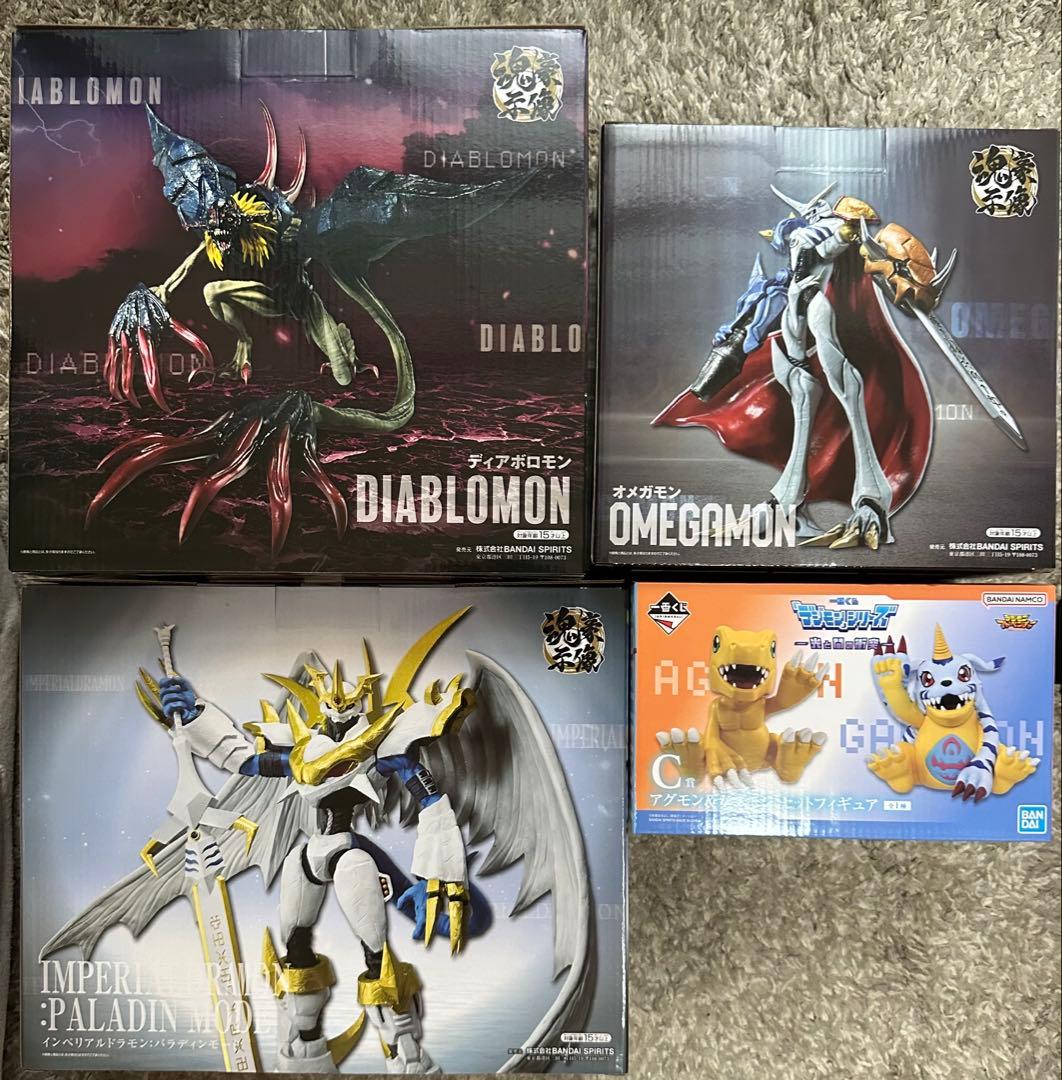 一番くじ　デジモン　光と闇の衝突　A賞　B賞　C賞　ラストワン賞　セット 一番くじ 「デジモン」シリーズ -光と闇の衝突-│株式会社BANDAI