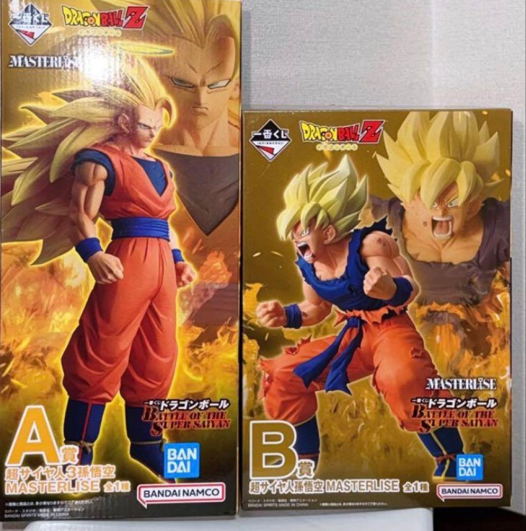 一番くじ ドラゴンボール 超サイヤ人3 孫悟空 MASTERLISE フィギュア