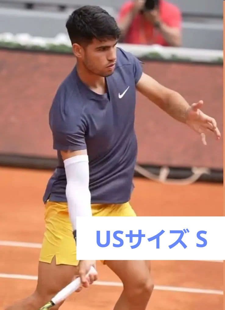 カ*ズ様 ナイキ Dri-FIT 2024全仏優勝 アルカラス着用 テニスウェア ナイキ テニスウェア (アルカラス着用モデル)｜Yahoo!フリマ（旧PayPay