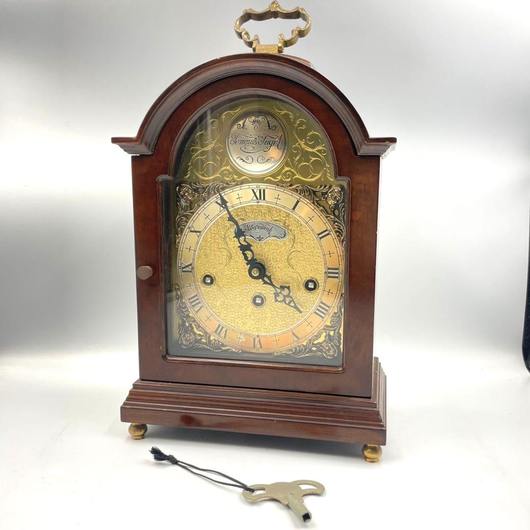 Warmink Wuba ウーバ ワルミンク ムーンフェイズ ゼンマイ式置時計 Yahoo!オークション -「ワルミンク置時計」の落札相場・落札価格