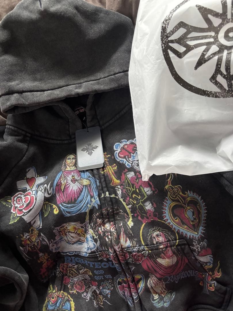 専we are righteous パーカー　サイズs sp5der