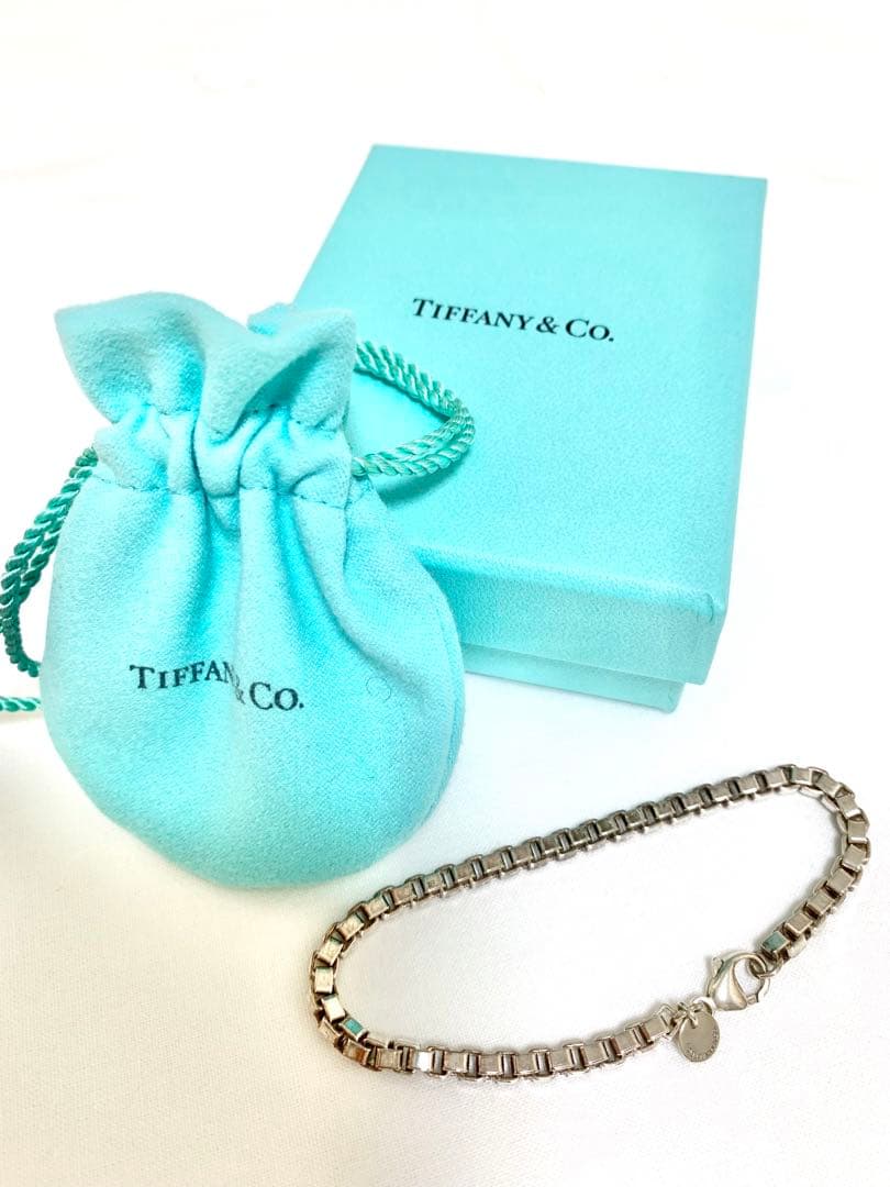 美品】ティファニーTiffany ベネチアンリンクブレスレット浜崎あゆみ着