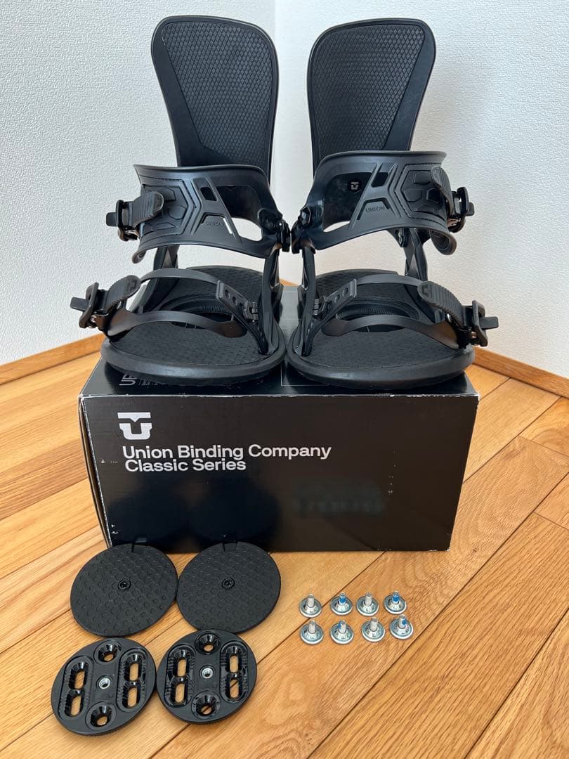 20-21 UNION STRATA改ビンディング ブラック Mサイズ 送料無料 24-25モデル. UNION .『 STRATA 』. Black . ユニオン . ストラータ