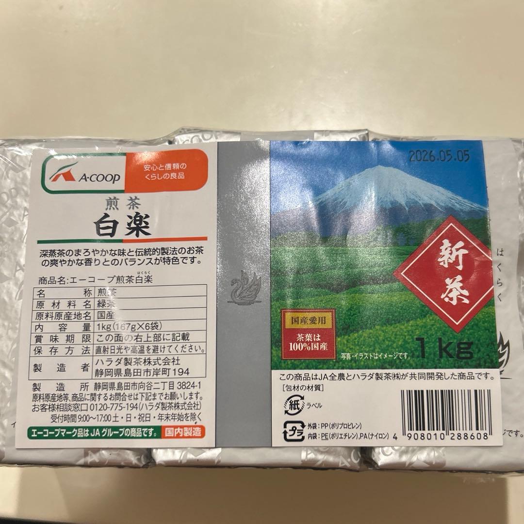 煎茶　白楽