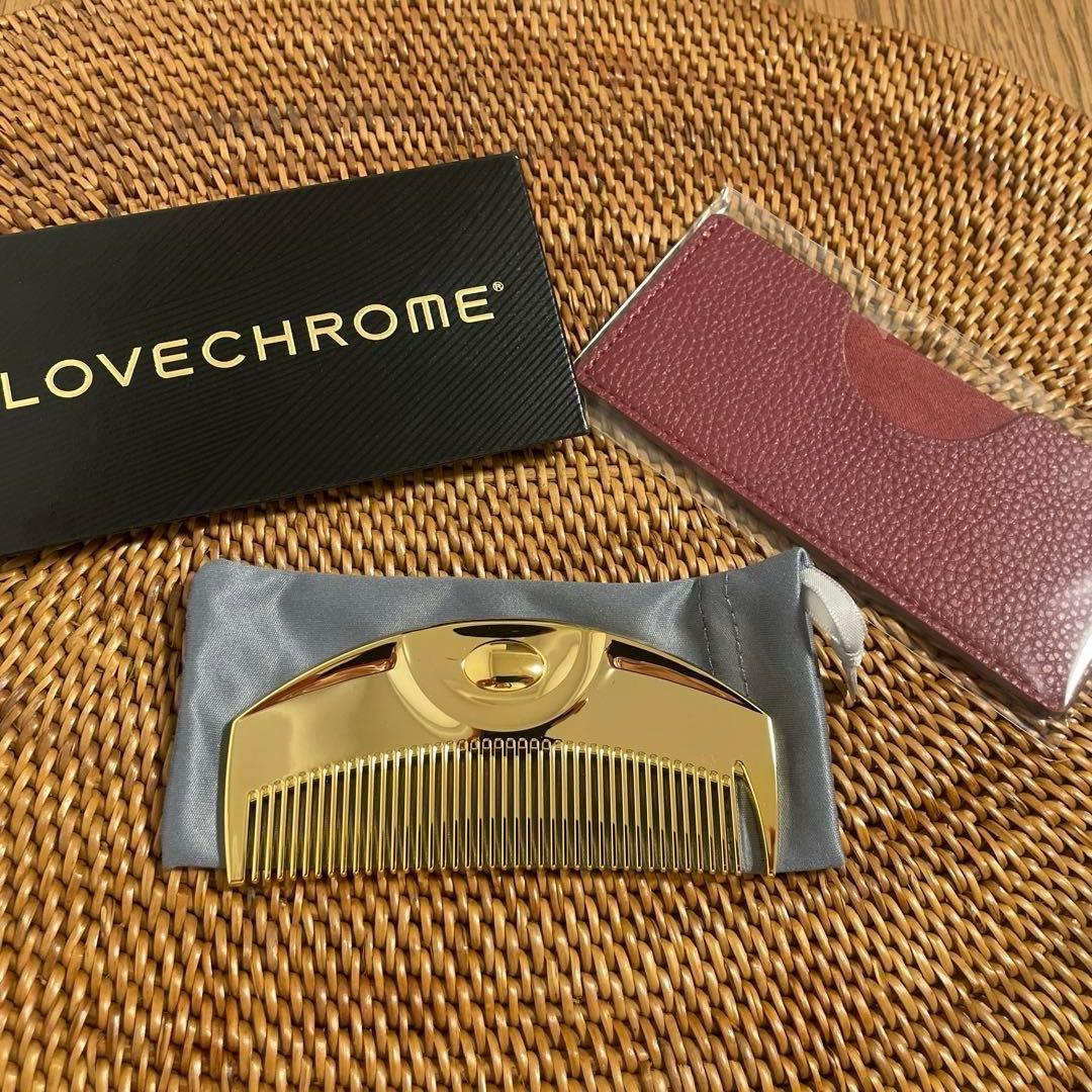 新品LOVECHROME（ラブクロム）コーム ゴールド