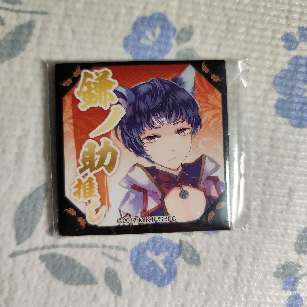 戦刻ナイトブラッド 由利鎌ノ助 スクエア缶バッジ - メルカリ