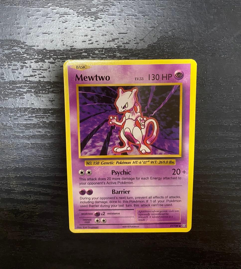 大特価】ポケモンカード ミュウツー 英語版 - メルカリ